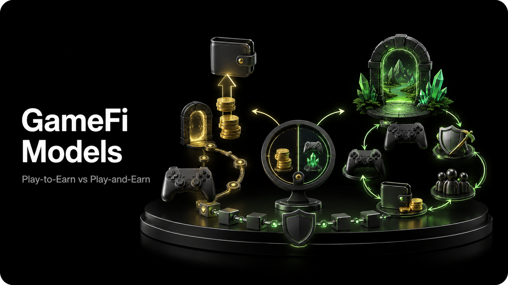 GameFi Models: Play-to-Earn vs Play-and-Earn