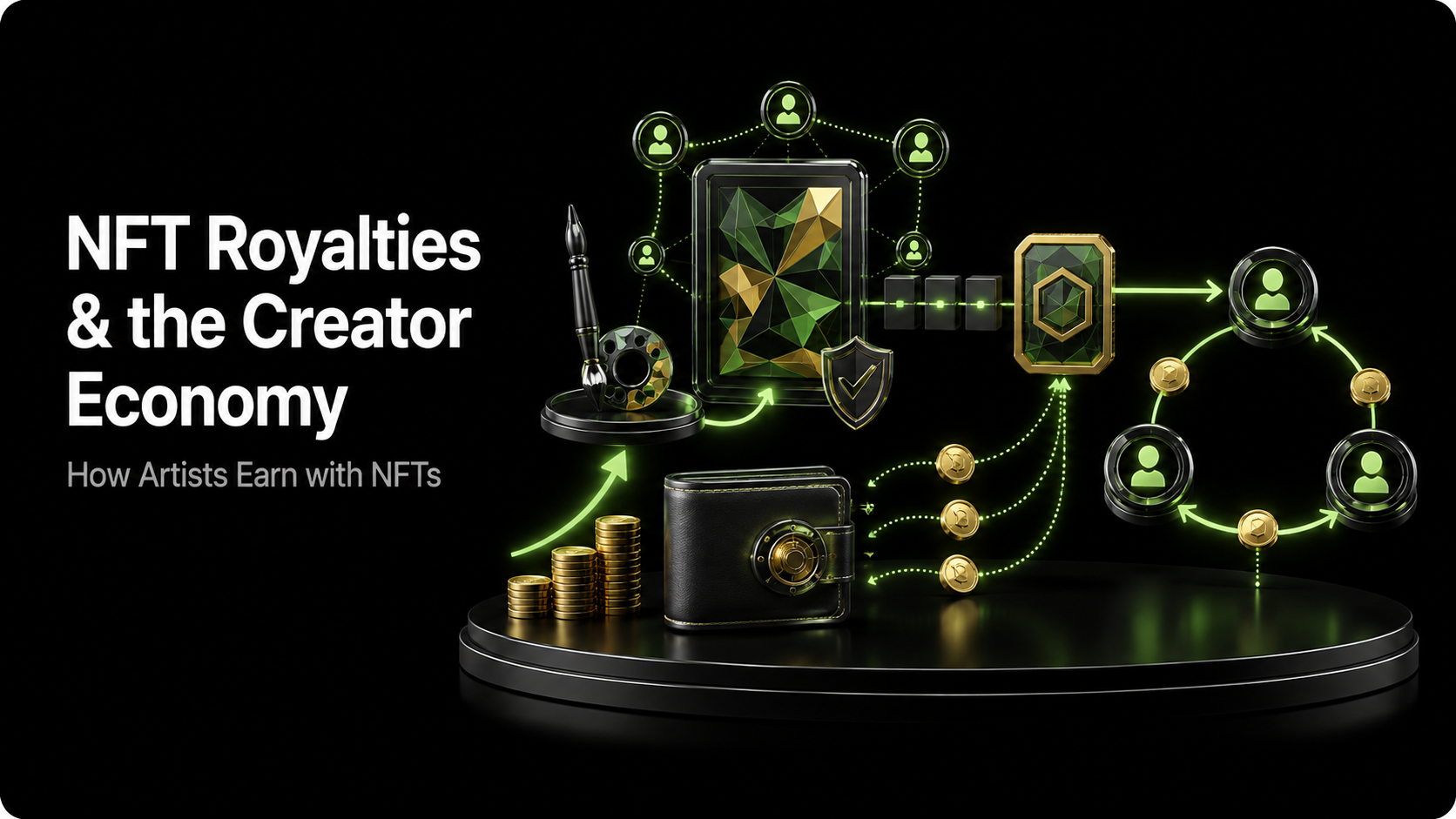 NFT Royalties and the Creator Economy: How Artists Can Earn a Living with NFTs